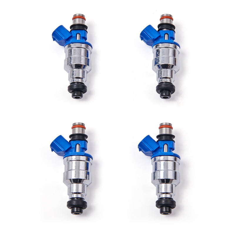 1990-1992 Mazda 626 2.2L I4 4pcs Fuel injectors 195500-1970 Generic