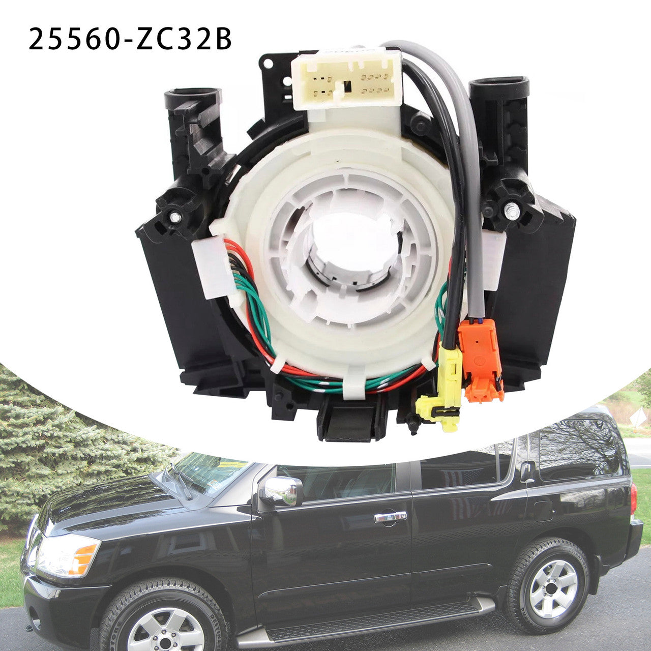 2005-2015 Nissan Armada V8 5.6L Clock Spring 25560-ZC32B 25560-9GA8D