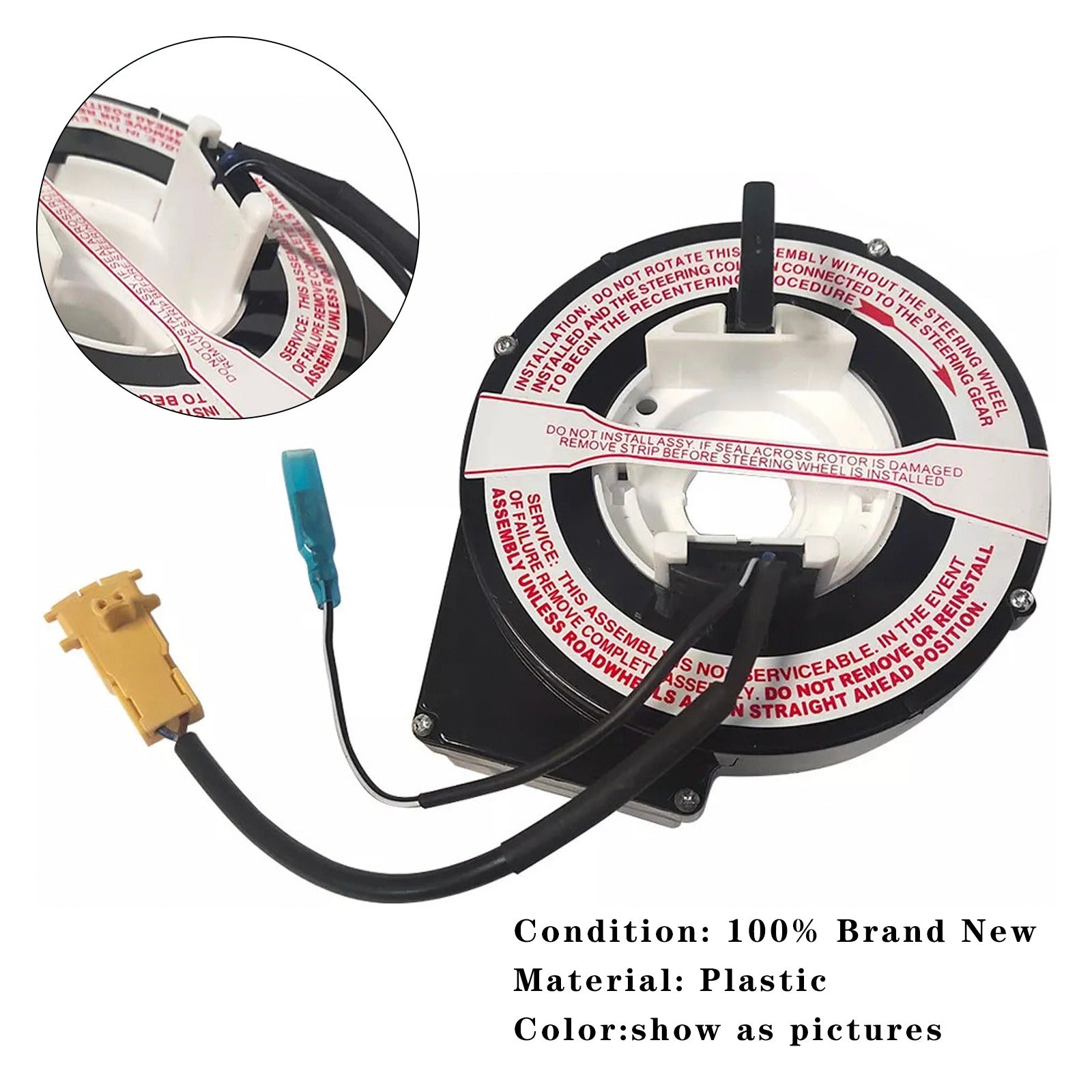 1997-2001 Jeep Cherokee XJ 1997-2002 Wrangler TJ Clock Spring Spiral Cable 56009070 56047103AA