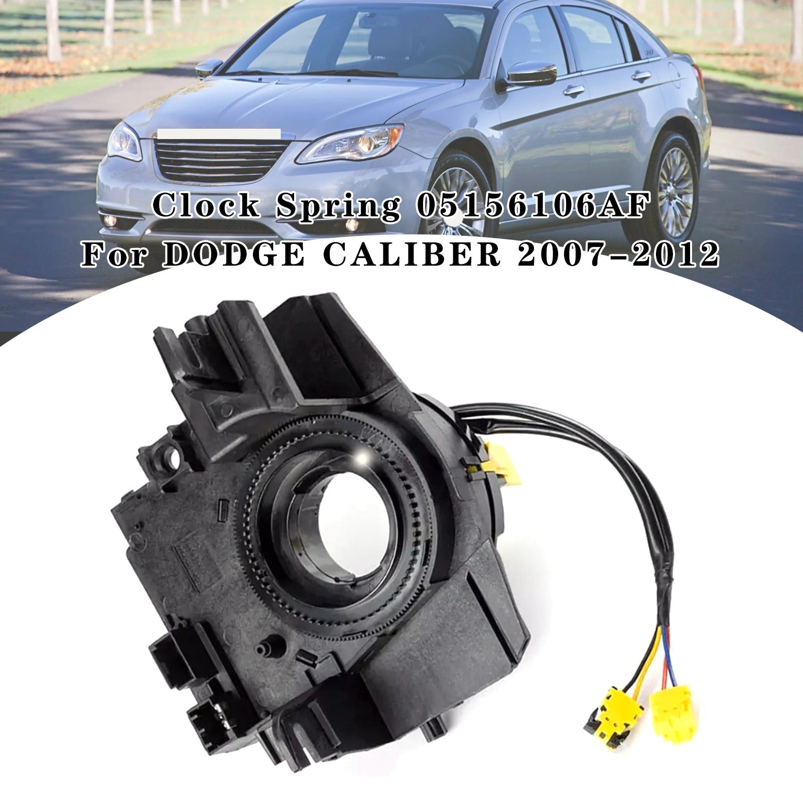 2007-2014 Dodge Caliber Avenger Journey Chrysler 200 Clock Spring Spiral Cable 05156106AF 56046212AE