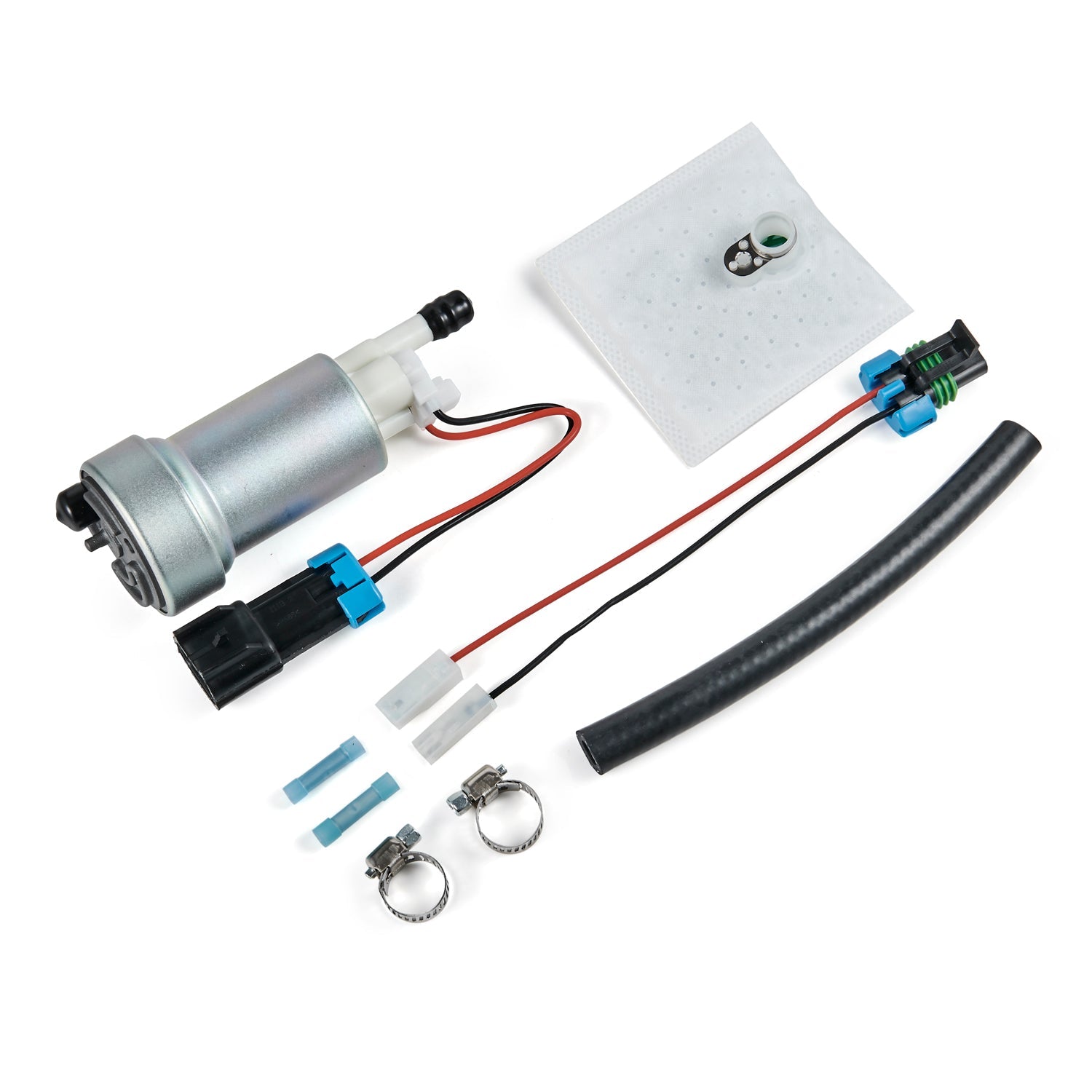 525lph F90000285 Hellcat Fuel Pump & Install Kit E85 Compatible Fit Walbro TI Generic