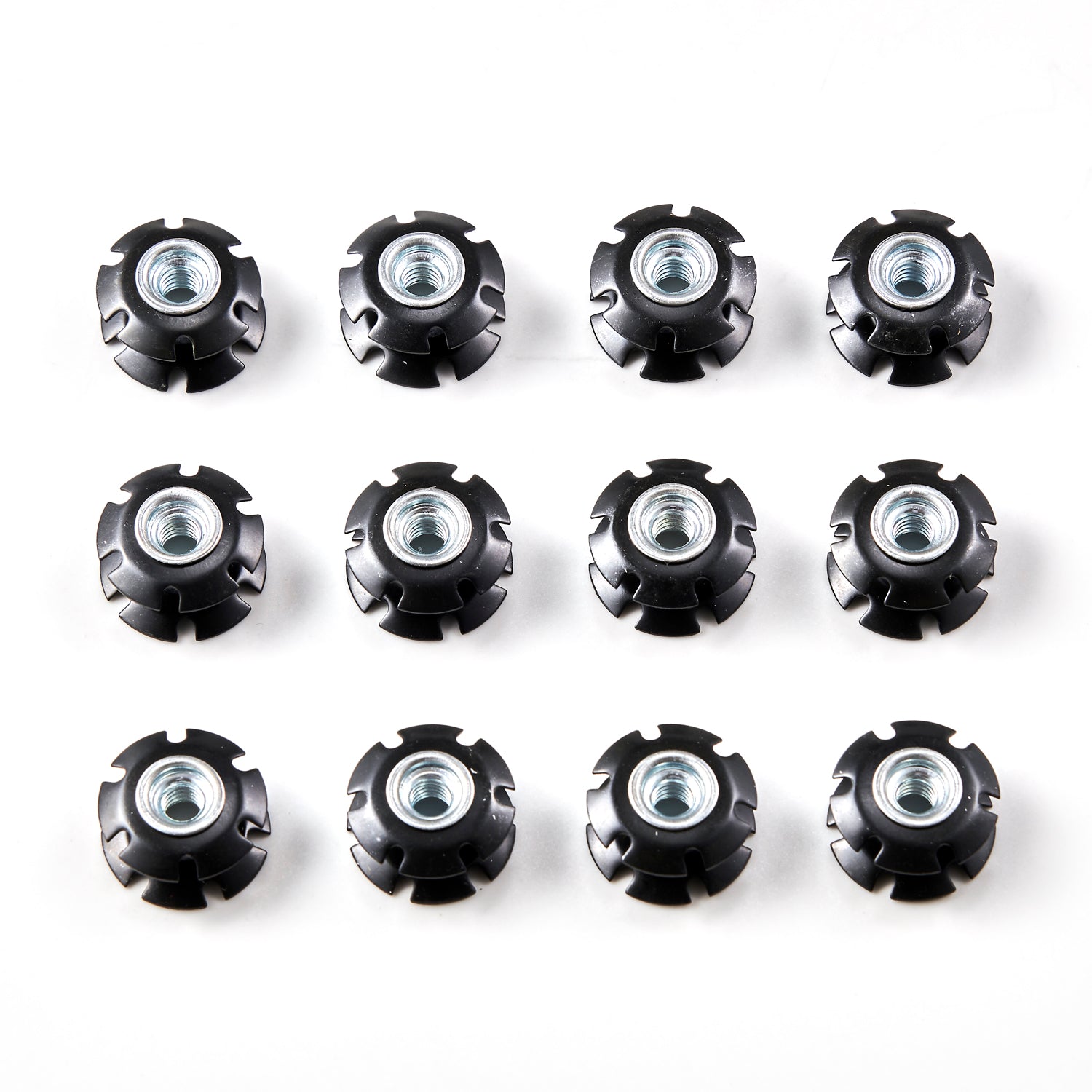 6/8/10/12Pcs Repair Kit Star Nuts 1/4-20 Screws For 1" OD tube Threadless Forks Generic