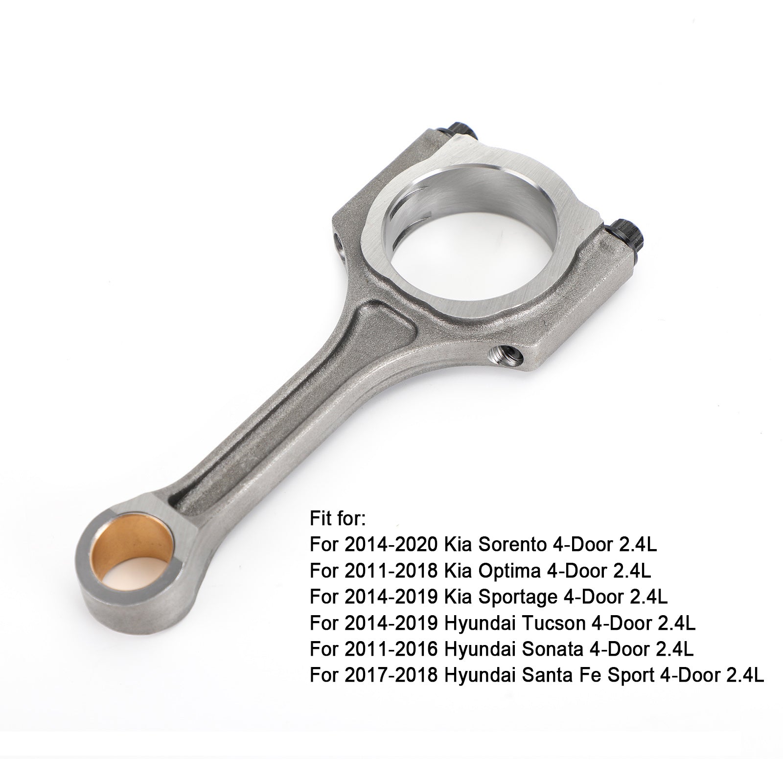 2011-2020 Kia Sorento Sportage Hyundai Sonata 2.4L 4PCS Connecting Rod 235102G500 Generic