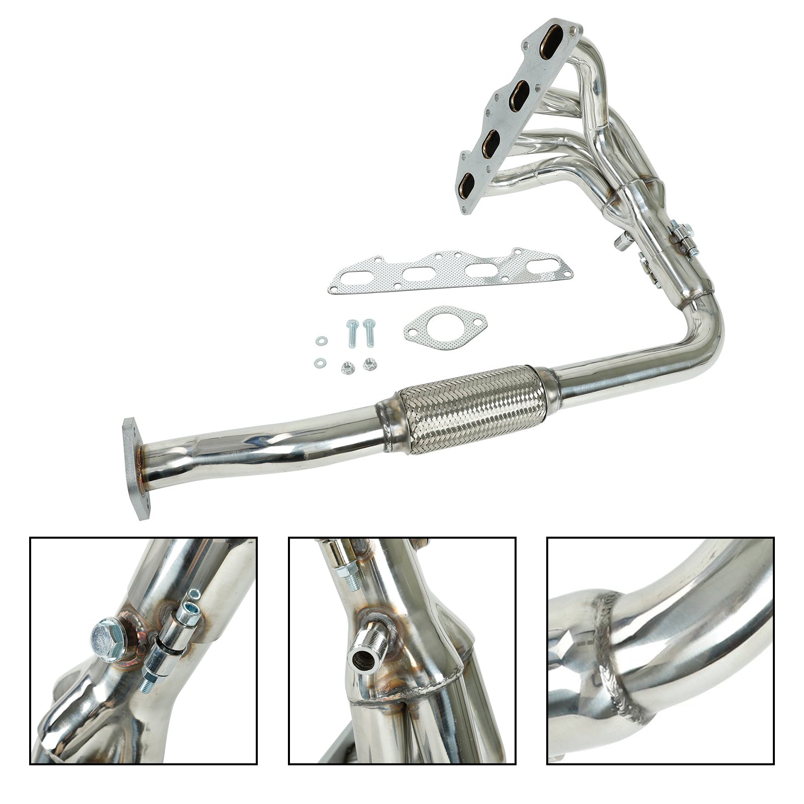 1996-1999 Mitsubishi Eclipse Spyder GST Convertible 2DStainless Steel Auto Manifold Headers Generic