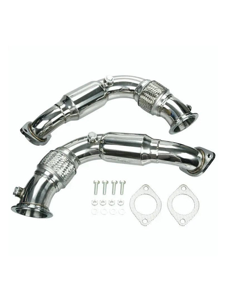 2012 BMW 650i xDrive Exhaust Downpipe Twin Turbo