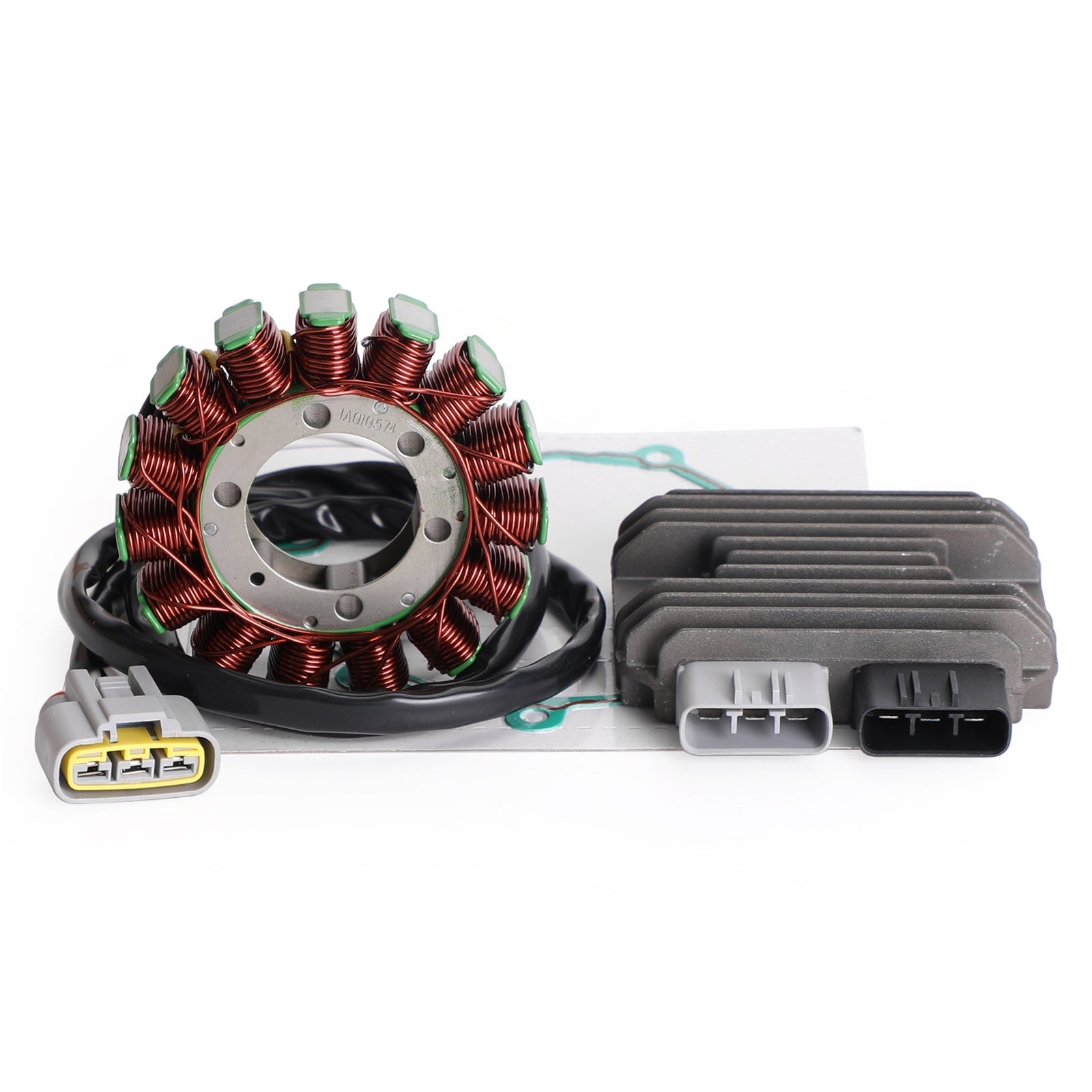 Magneto Stator+Voltage Rectifier+Gasket For Kawasaki ZX600 Ninja ZX6R 2009-2017