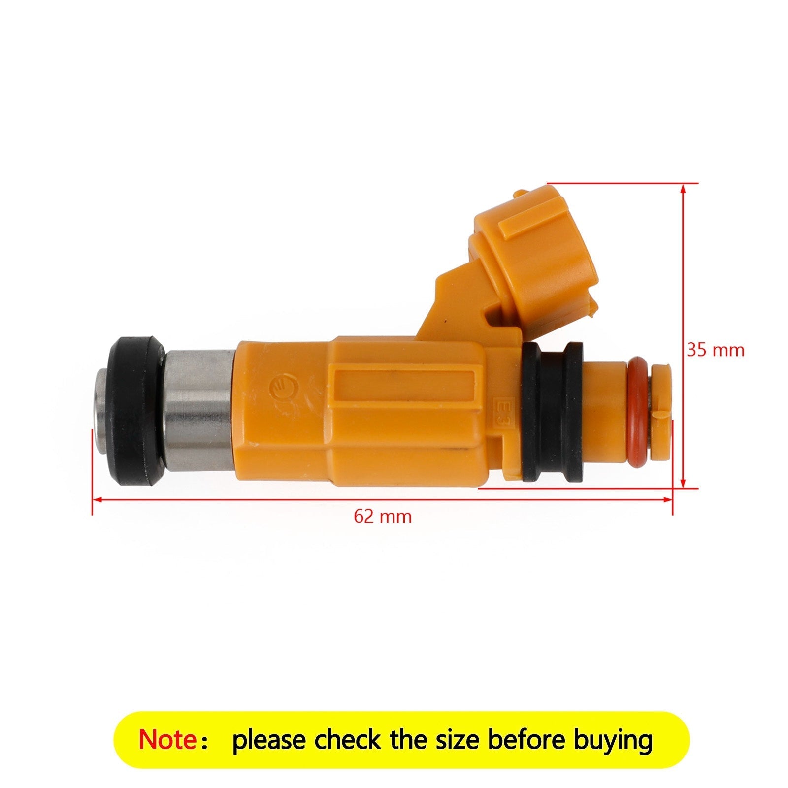 2000-2008 Kawasaki Vulcan 1500 1600 2PCS Fuel injectors INP-786 49033-1057