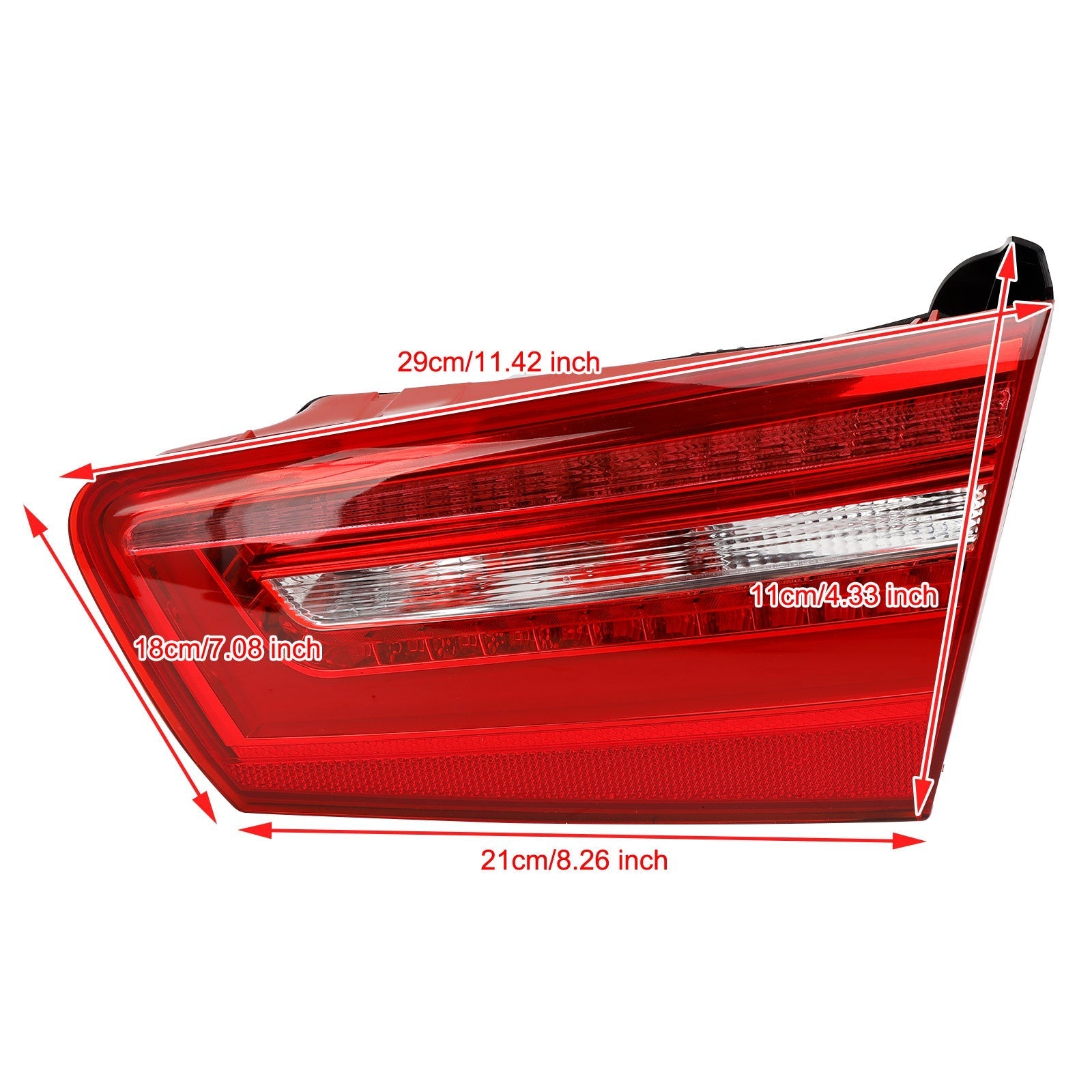 2012-2015 Audi A6 C7 Right Inner Trunk LED Tail Light Lamp Generic