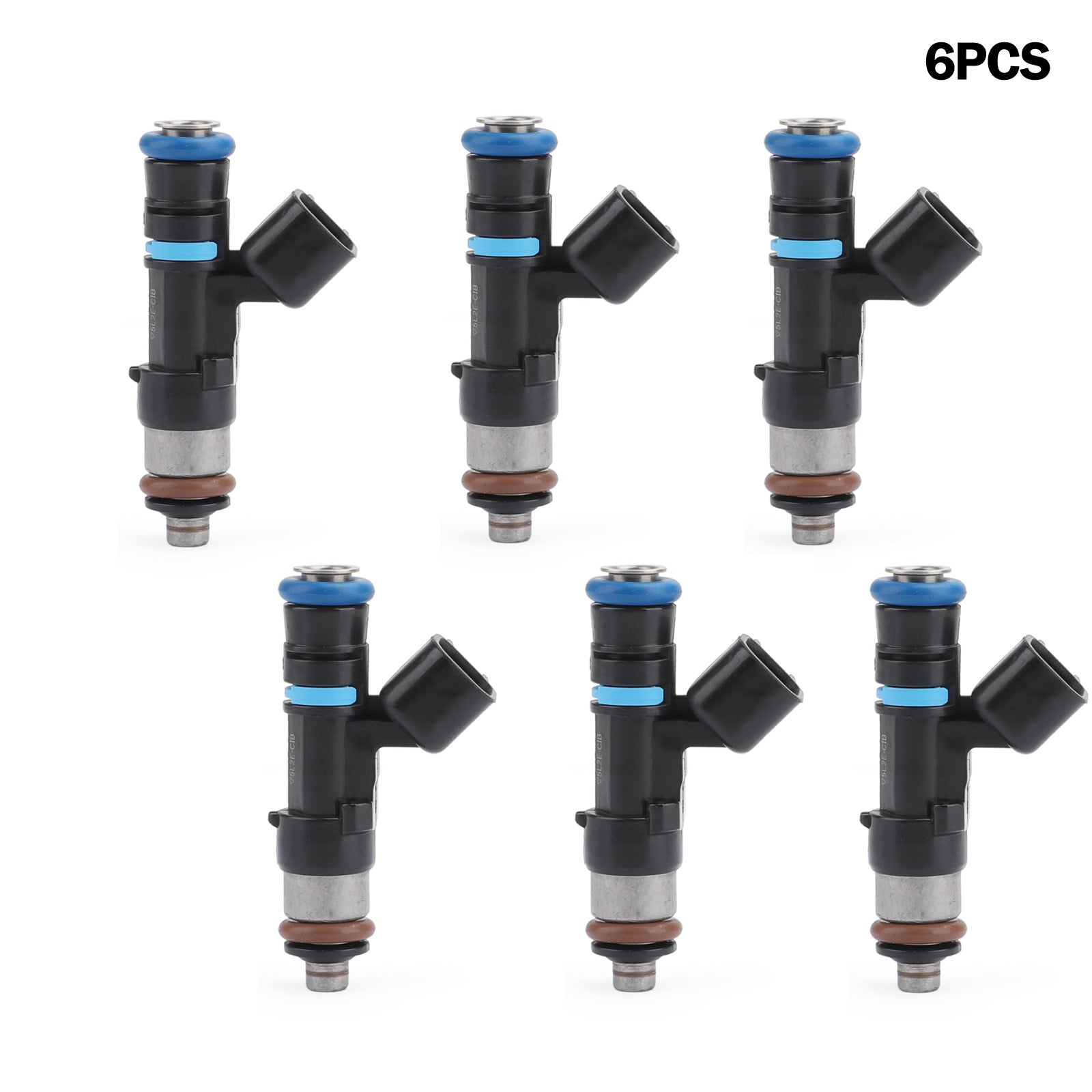 2005-2010 Ford Mustang 4.0L 6PCS Fuel Injectors 0280158055 CM5147 CM5110 Generic